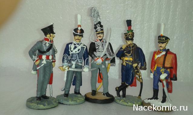 Наполеоновские Войны №56 Младший офицер 1-го гусарского полка императора Франца I в парадной форме, 1813-1814гг.