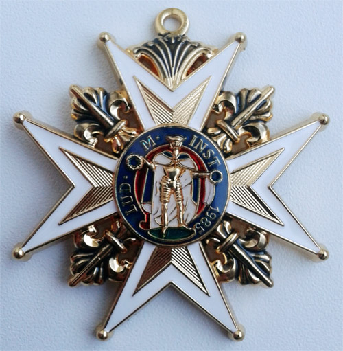 №19 Знак ордена Св. Людовика (Франция)