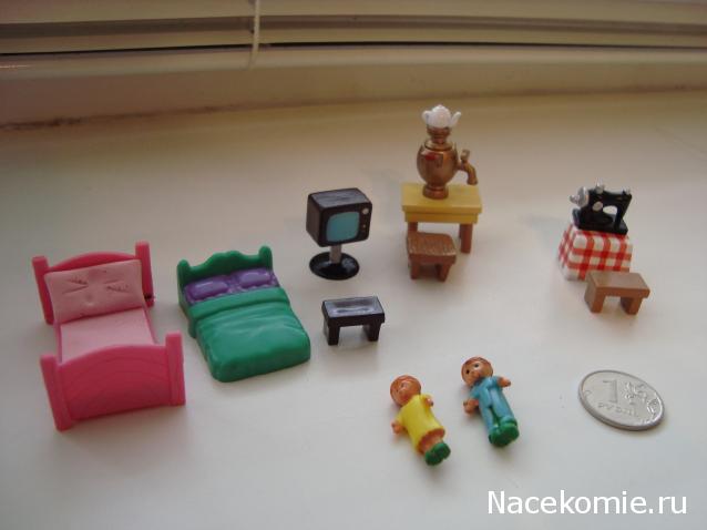 Мебель и аксессуары для кукольного дома НЕ ИЗ ЖУРНАЛА