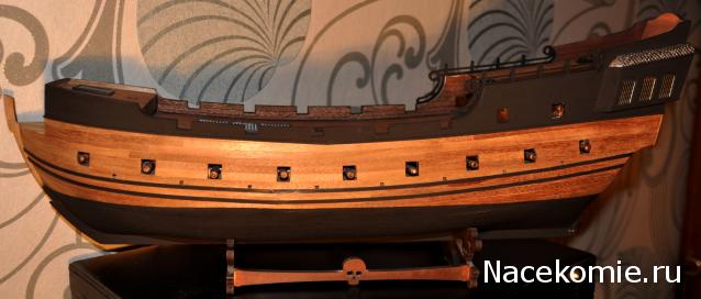 Собери Чёрную Жемчужину. Сборка: Покраска