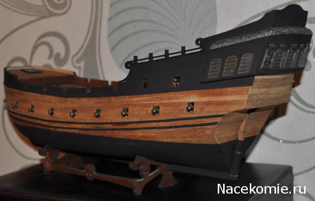 Собери Чёрную Жемчужину. Сборка: Покраска