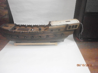 Собери Чёрную Жемчужину. Сборка: Покраска