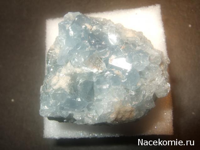 Минералы Сокровища Земли №8 - Целестин