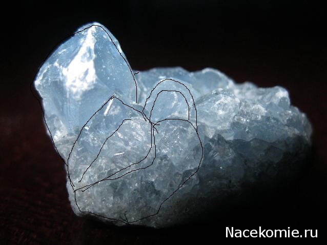 Минералы Сокровища Земли №8 - Целестин