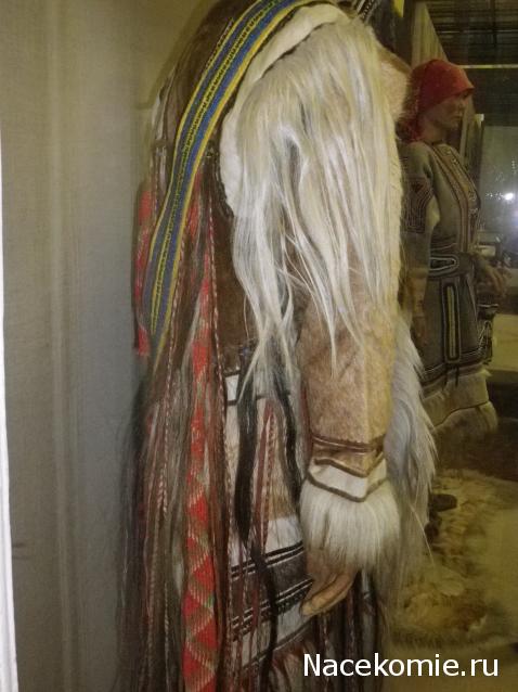 Куклы в народных костюмах №47 Кукла в эвенкийском зимнем костюме