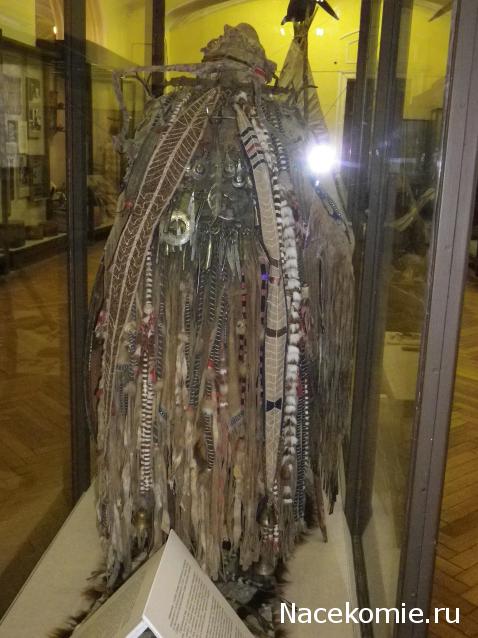 Куклы в народных костюмах №47 Кукла в эвенкийском зимнем костюме