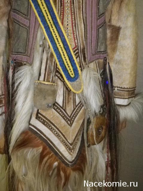 Куклы в народных костюмах №47 Кукла в эвенкийском зимнем костюме