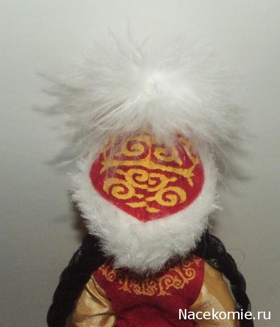 Куклы в народных костюмах №48 Кукла в киргизском праздничном костюме
