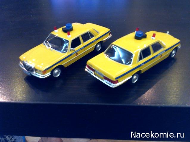 Полицейские Машины Мира №22 Mercedes-Benz 450 SEL