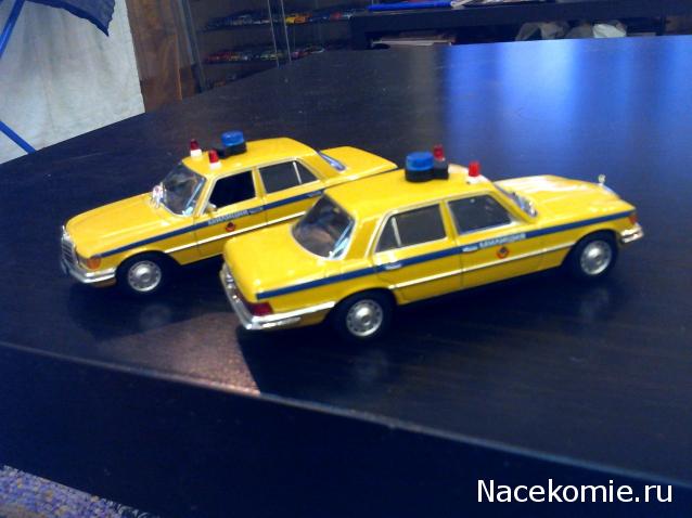 Полицейские Машины Мира №22 Mercedes-Benz 450 SEL