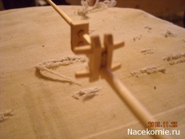 Собери Чёрную Жемчужину. Рангоут и такелаж.