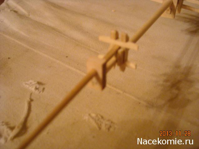 Собери Чёрную Жемчужину. Рангоут и такелаж.