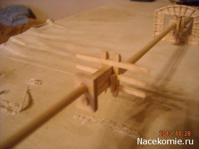 Собери Чёрную Жемчужину. Рангоут и такелаж.