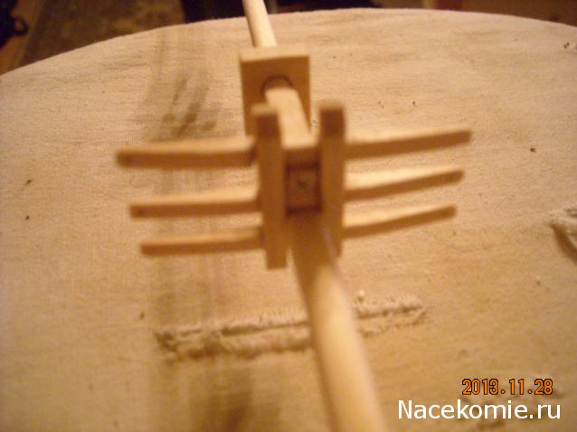 Собери Чёрную Жемчужину. Рангоут и такелаж.