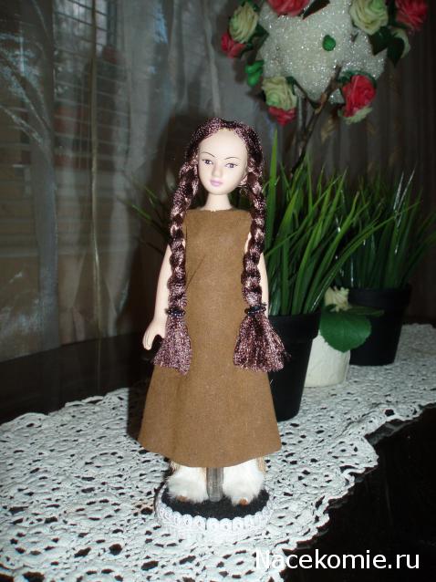 Куклы в народных костюмах №47 Кукла в эвенкийском зимнем костюме