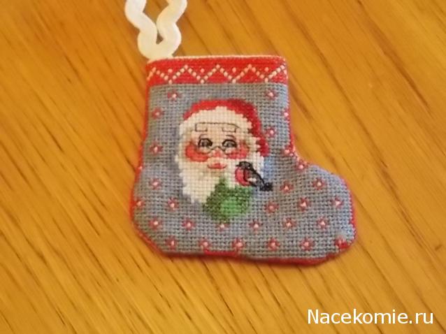 Сладкий Рождественский мини - чулок 2014