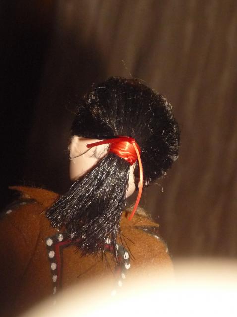 Куклы в народных костюмах №47 Кукла в эвенкийском зимнем костюме