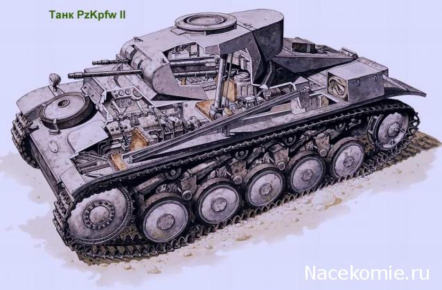 Танки Мира №24 Лёгкий танк Panzer II