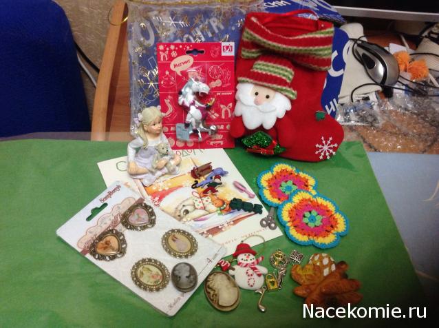 Сладкий Рождественский мини - чулок 2014