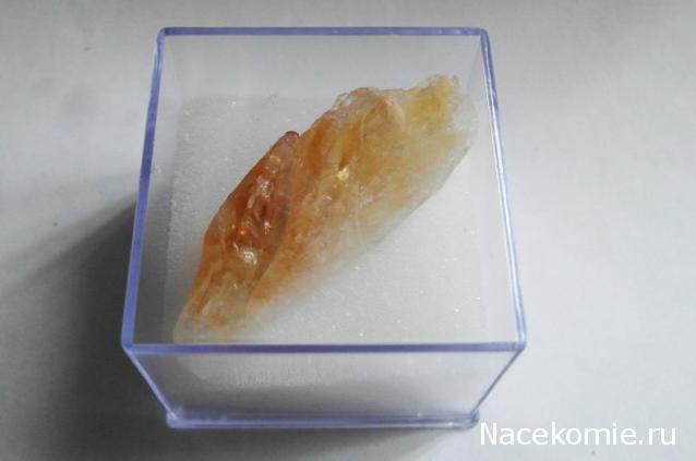 Минералы Сокровища Земли №12 - Цитрин