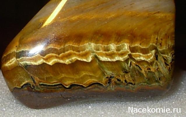 Минералы Сокровища Земли №11 - Тигровый глаз