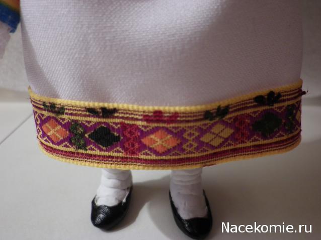 Куклы в народных костюмах №26 Кукла в летнем костюме Тульской губернии