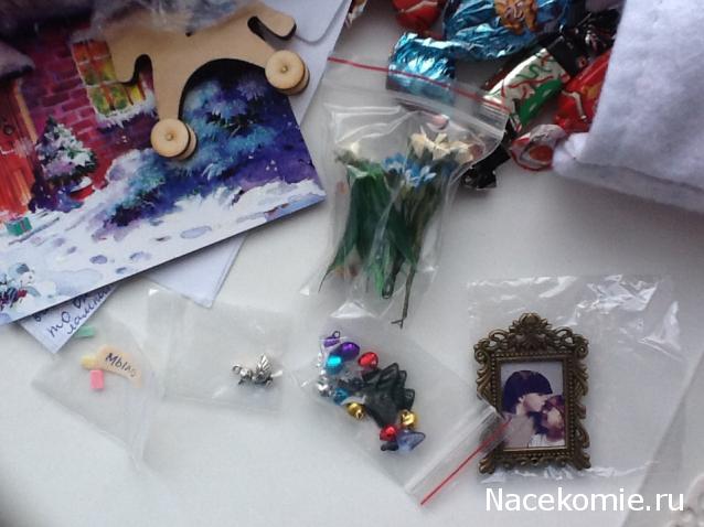 Сладкий Рождественский мини - чулок 2014