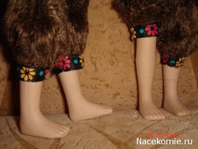 Куклы в народных костюмах №51 Кукла в чукотском зимнем костюме