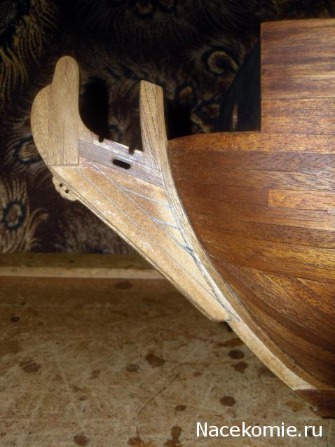 Собери Чёрную Жемчужину. Рангоут и такелаж.