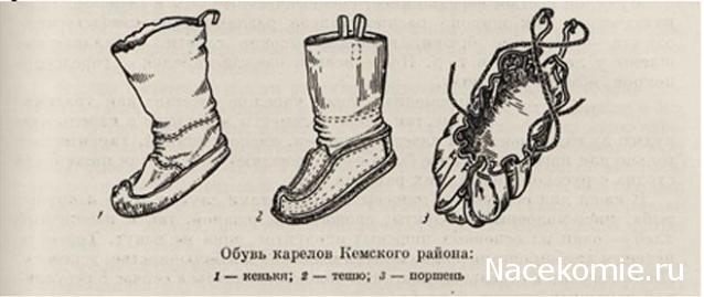 Куклы в народных костюмах №39 Кукла в карельском зимнем костюме
