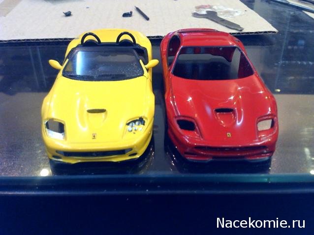 Мастерская Ferrari Collection Фото доработанных моделей, обсуждение изменений