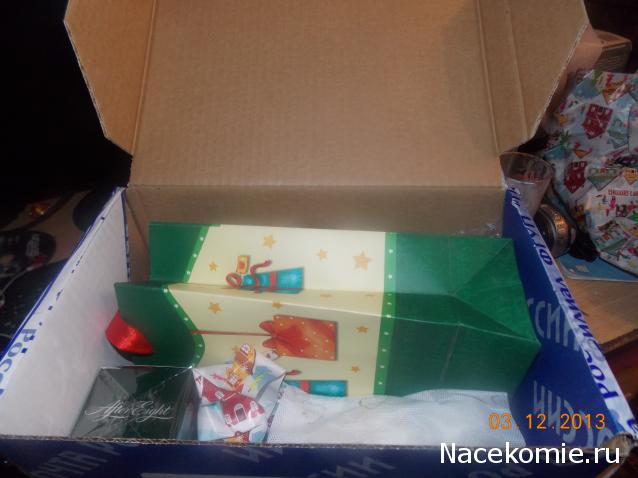 Сладкий Рождественский мини - чулок 2014