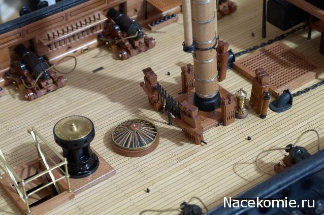 Собери Чёрную Жемчужину. Рангоут и такелаж.