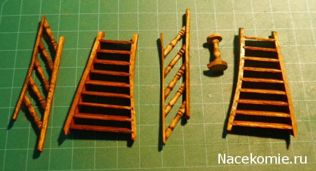 Собери Чёрную жемчужину. Сборка: оснащение палуб