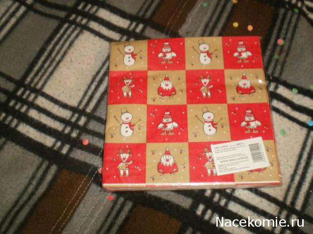 Новогодний рукодельный сюрпризник 2014