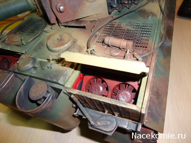 Соберите Танк Тигр - Покраска модели