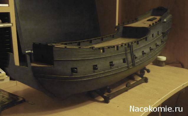 Собери Чёрную Жемчужину. Сборка: Покраска