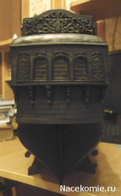 Собери Чёрную Жемчужину. Сборка: Покраска