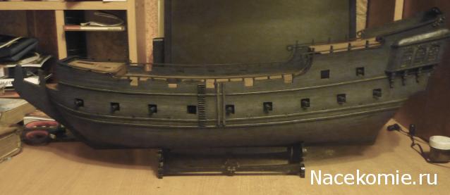 Собери Чёрную Жемчужину. Сборка: Покраска