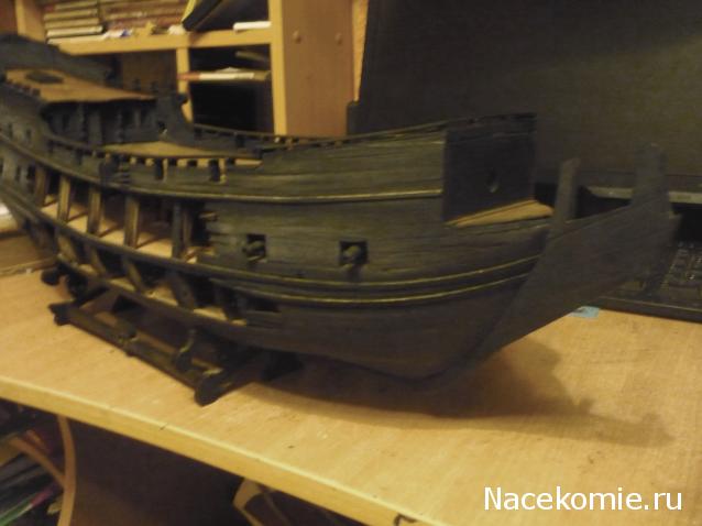 Собери Чёрную Жемчужину. Сборка: Покраска