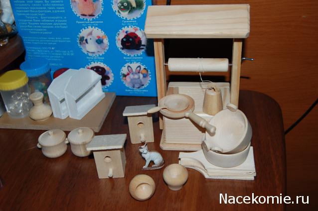 Мебель и аксессуары для кукольного дома НЕ ИЗ ЖУРНАЛА
