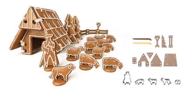 Изысканная выпечка !!Спецвыпуск!! Форма для Пряничного домика