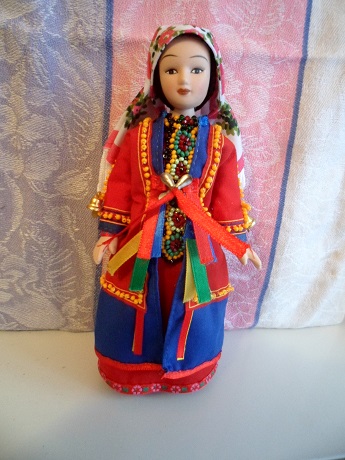 Куклы в народных костюмах №35 Кукла в хантыйском женском костюме
