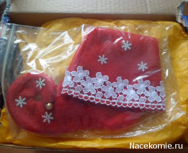 Сладкий Рождественский мини - чулок 2014