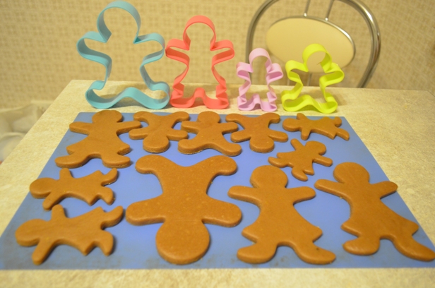 Изысканная выпечка №33 4 формочки для имбирных человечков