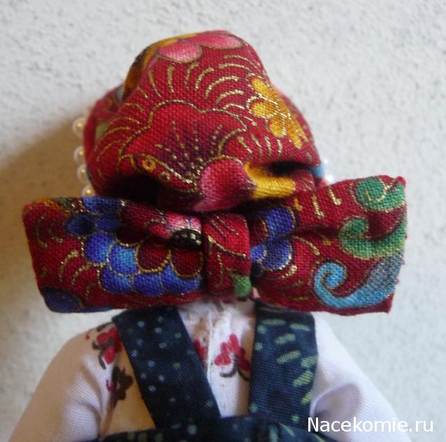 Куклы в народных костюмах №18 Кукла в повседневном костюме Пермской губернии