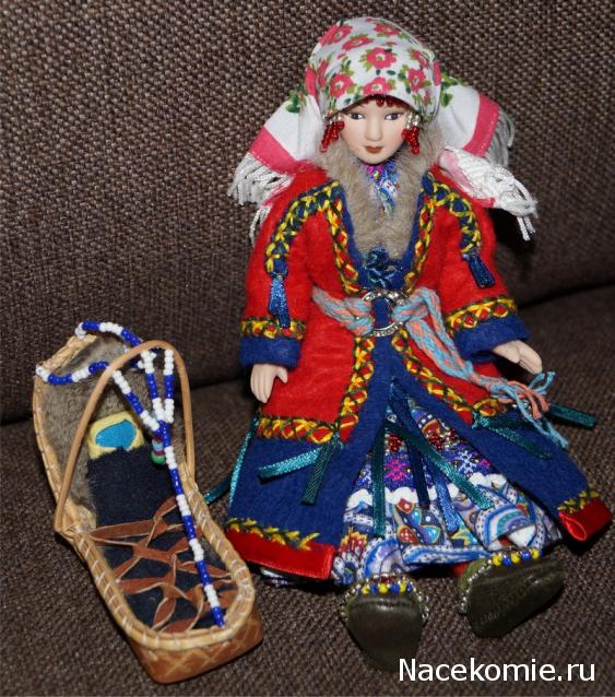 Куклы в народных костюмах №35 Кукла в хантыйском женском костюме