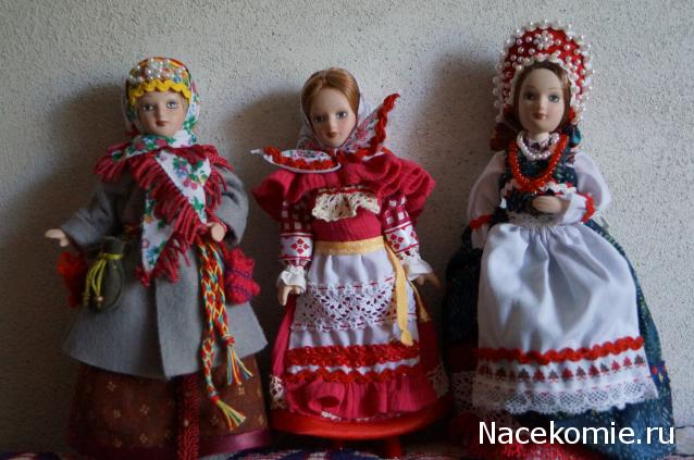 Куклы в народных костюмах №18 Кукла в повседневном костюме Пермской губернии