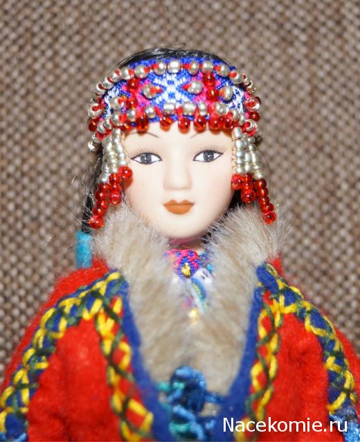 Куклы в народных костюмах №35 Кукла в хантыйском женском костюме
