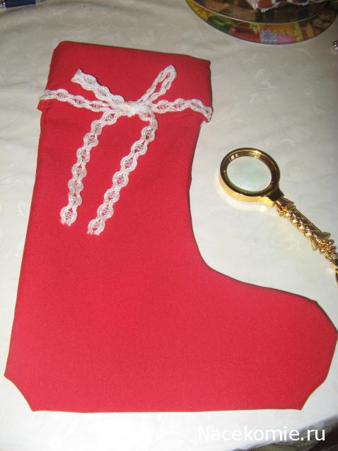 Сладкий Рождественский мини - чулок 2014